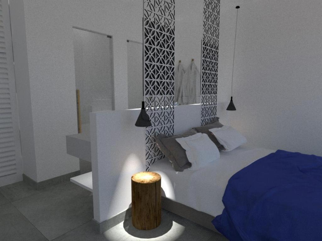 Kamini Santorini Villas Pyrgos Kallistis Bagian luar foto